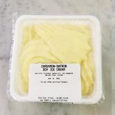 Cardamon Saffron  -- Soy Ice Cream -- $5